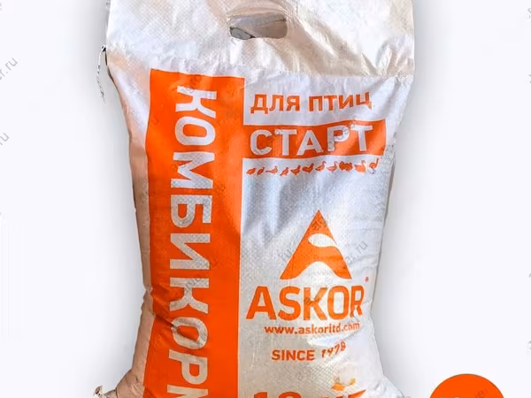 Комбикорм Полноценный "РОСТ" для С/Х Птицы (ГРАНУЛИРОВАННЫЙ) в возрасте от 15 – 35 дней